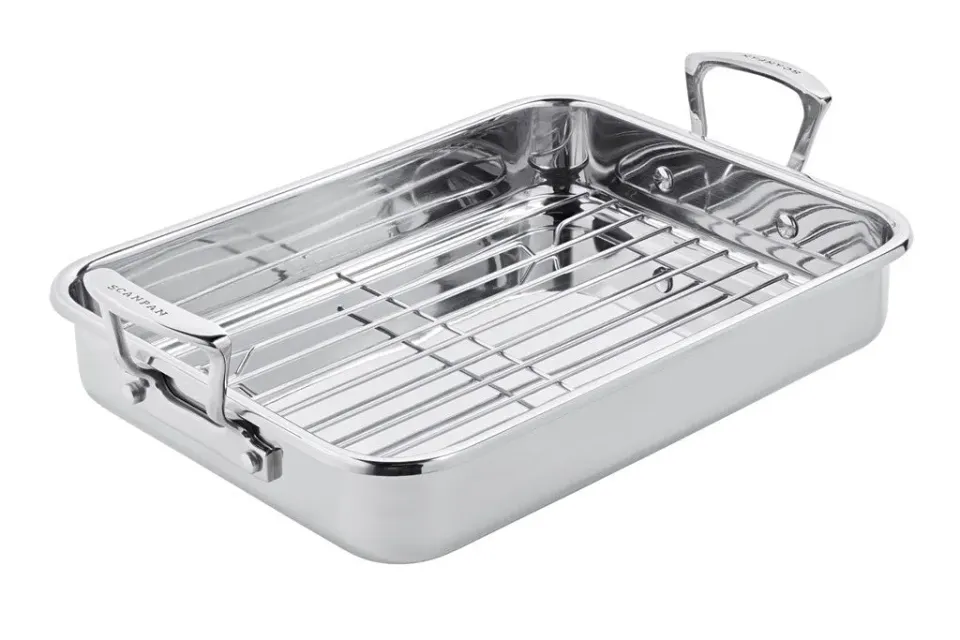 SCANPAN Impact bradepande stål 4,5 L – 42,5 x 26 cm