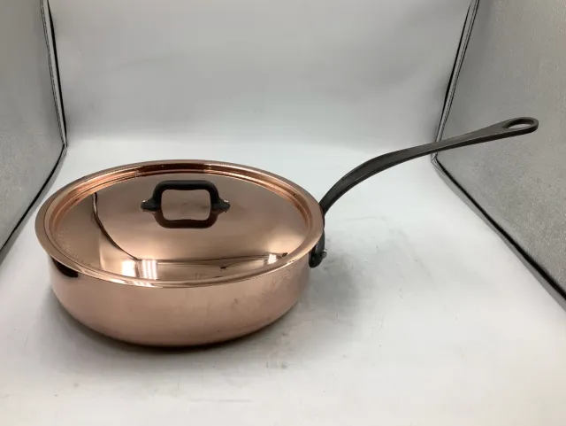 Mauviel M’Heritage 150CI sauteuse koppar 24 cm gjutjärn