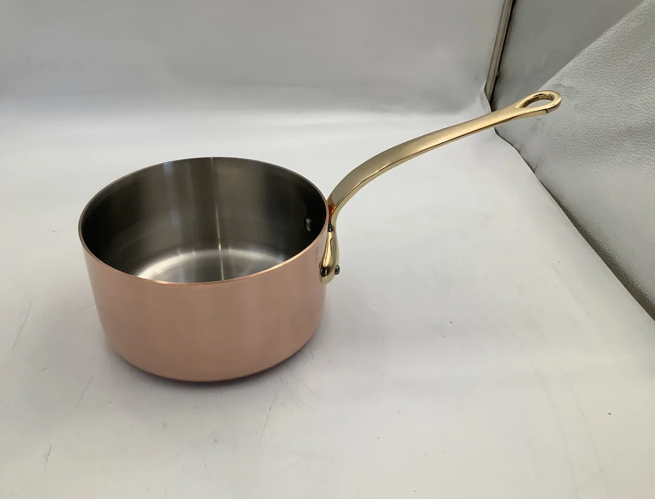 Mauviel M'Heritage M'200 B kastrull med lock 3,1l koppar