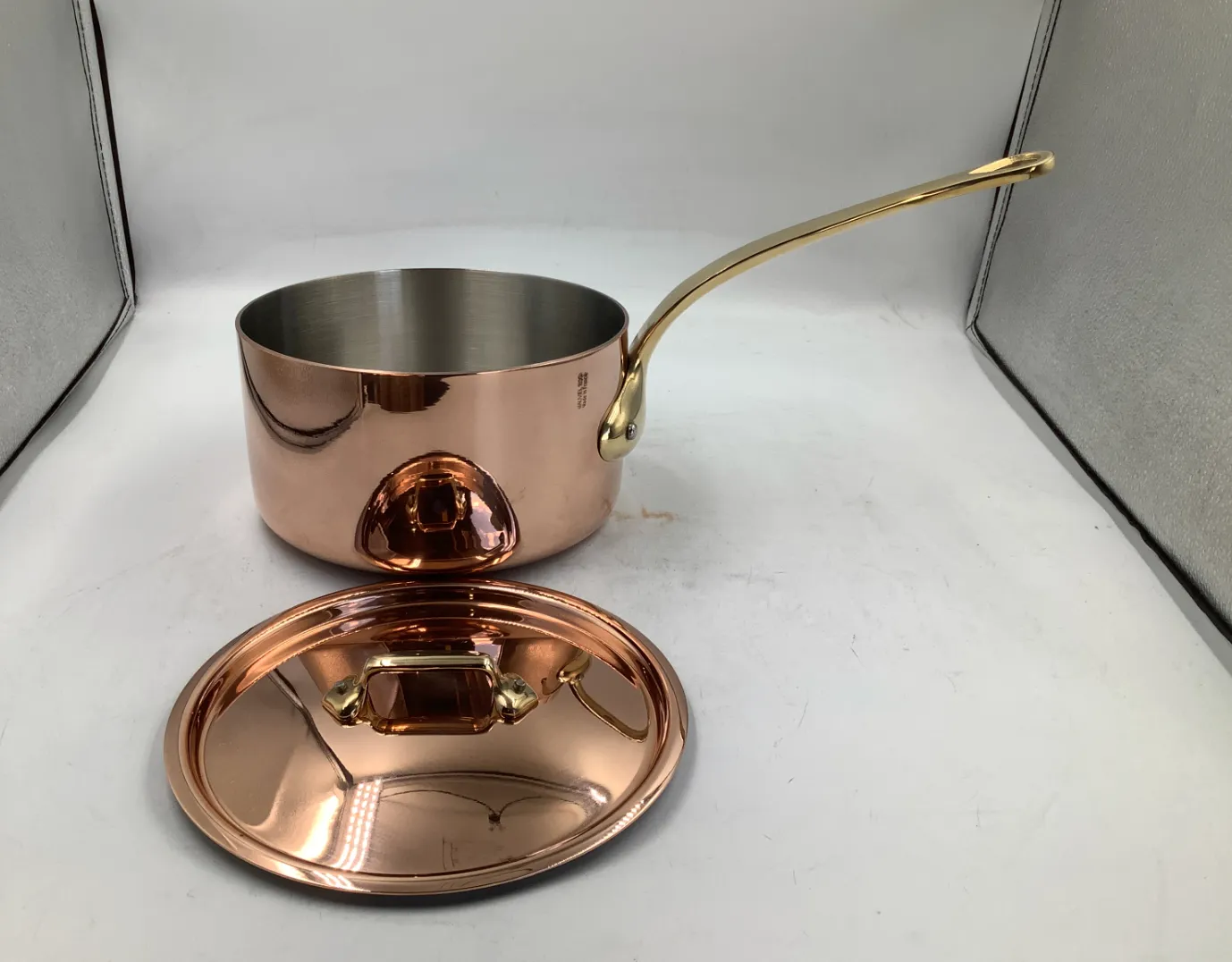 Mauviel M'Héritage M'200 B kastrull 2,5 l mässing