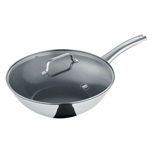 Berndes b.brilliant wokpanna 30 cm med lock PFAS-fri