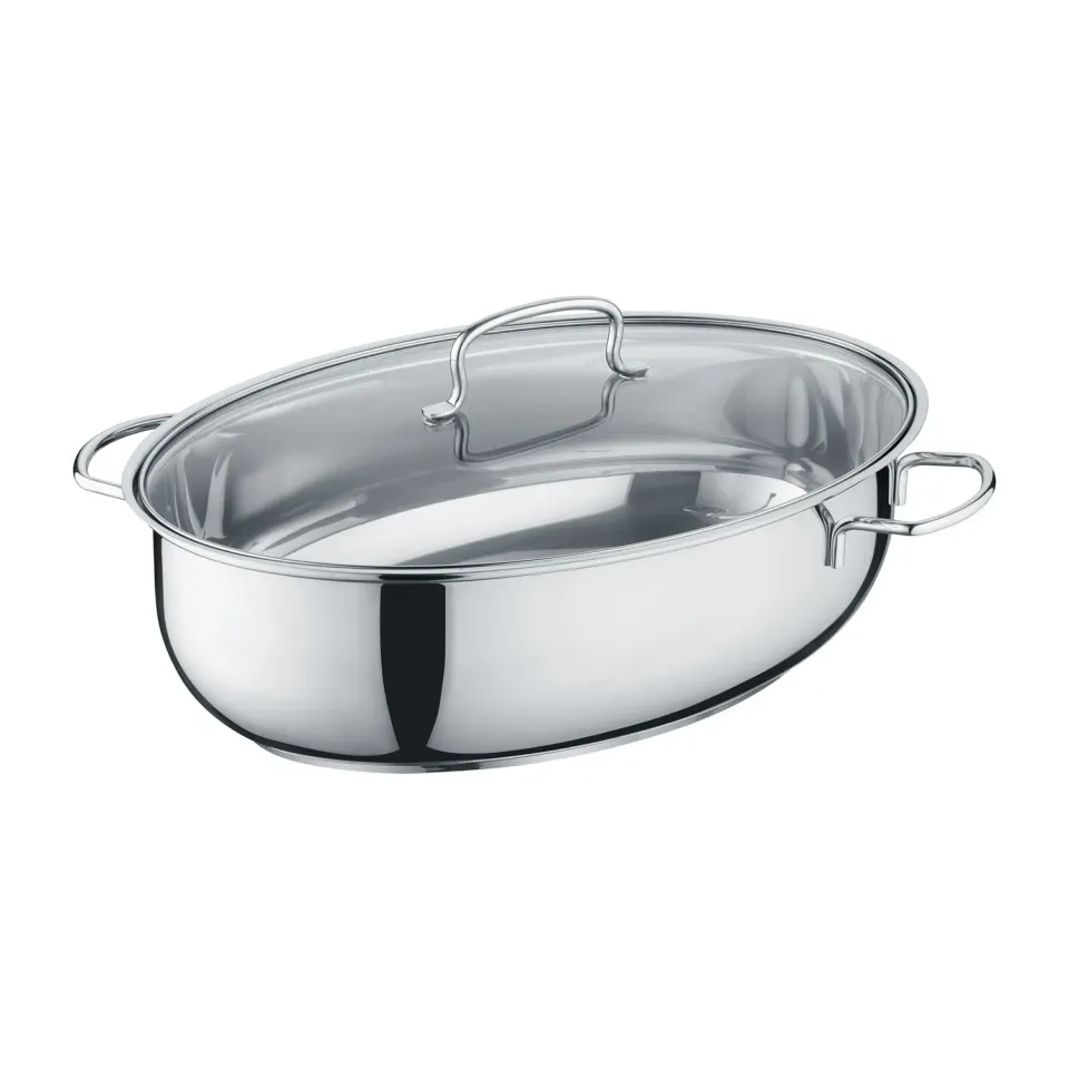 Berndes oval gryta 38 cm 7,7 liter rostfri