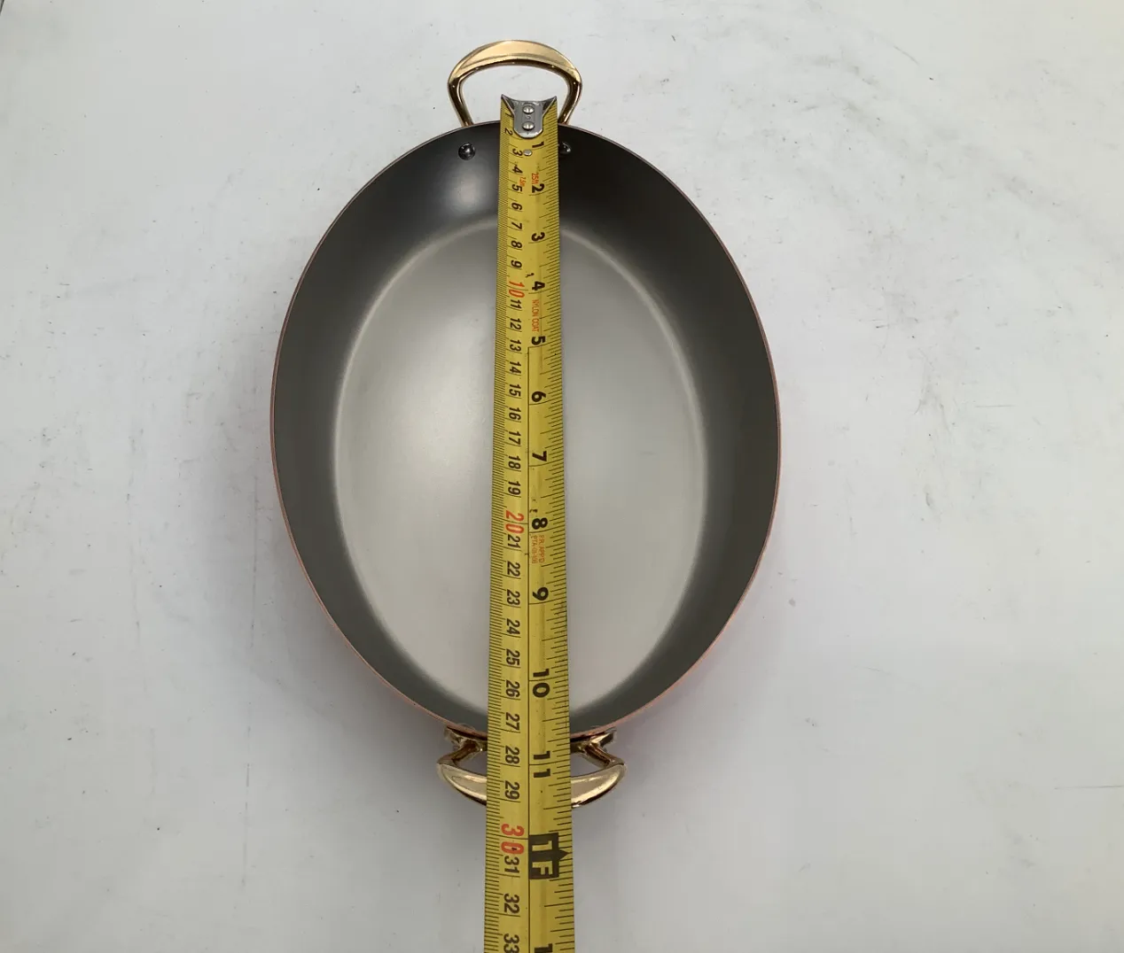 Mauviel M'Heritage M'150 B gratängform oval 25 cm koppar