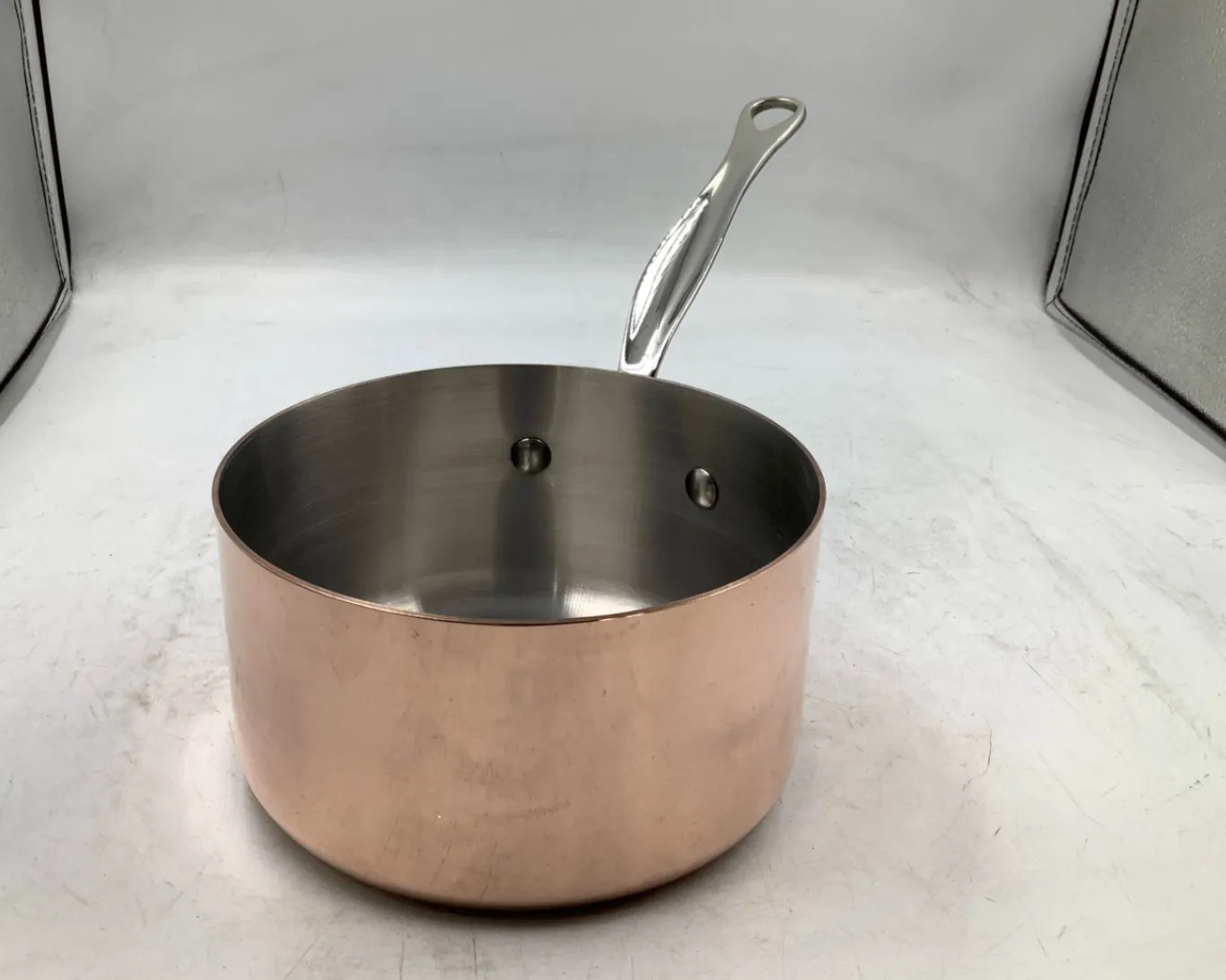 Mauviel M'Heritage M'150S kopparkastrull 1,8L lock