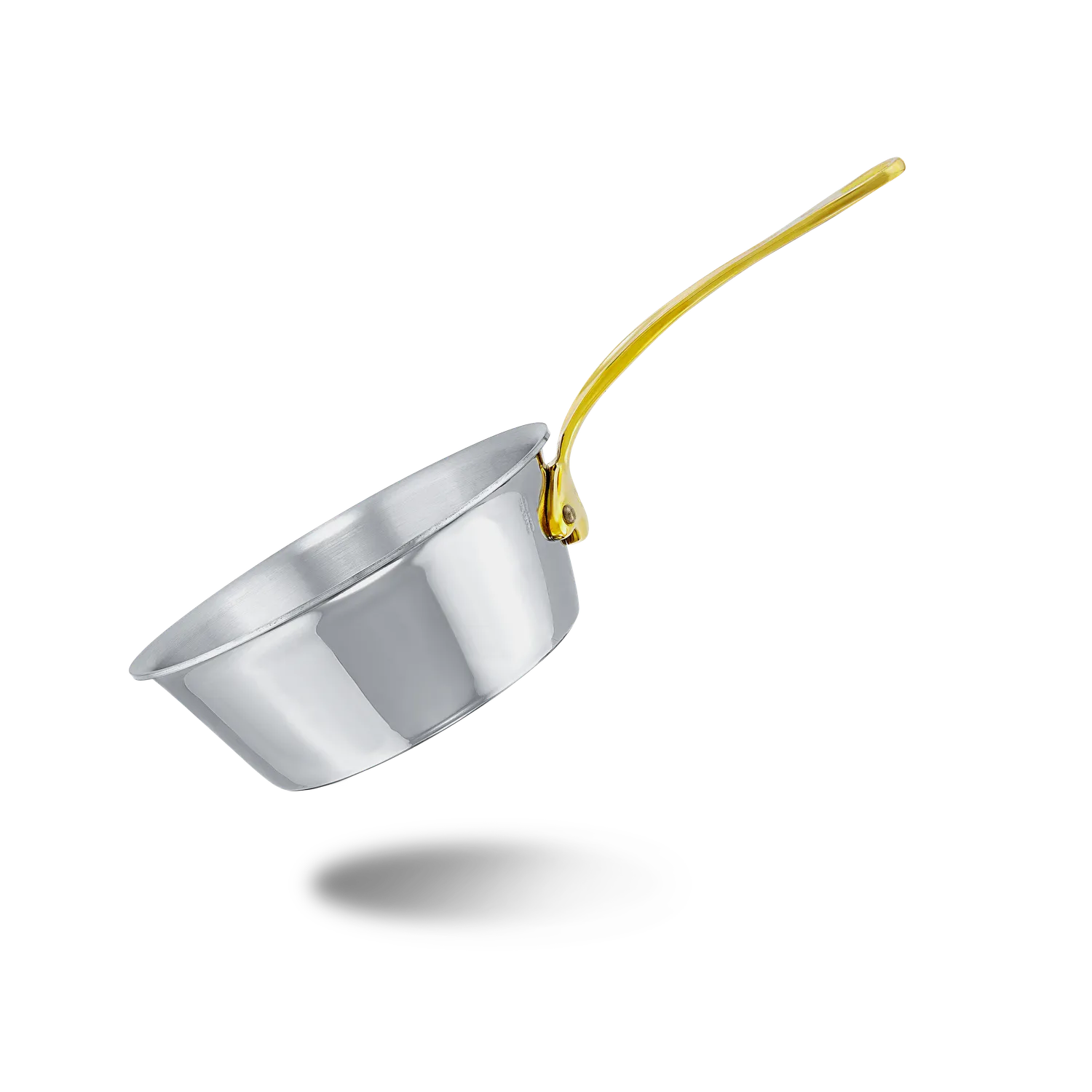 Mauviel M'COOK B sauteuse rostfri 5-lagers mässingshandtag