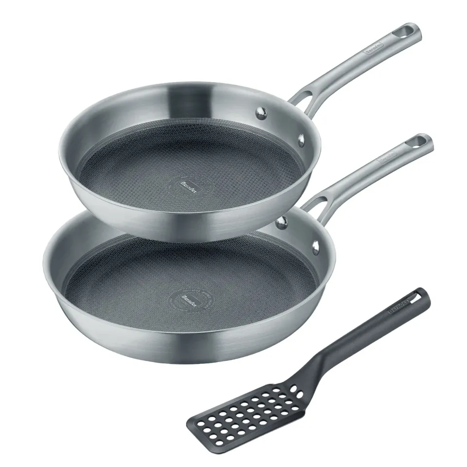 Berndes Tricion Resist stekpanneset 24+28 cm 3-delar