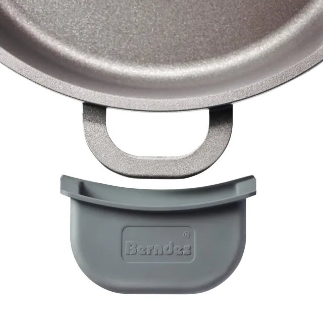 Berndes grythandtag silikon grå 2-pack