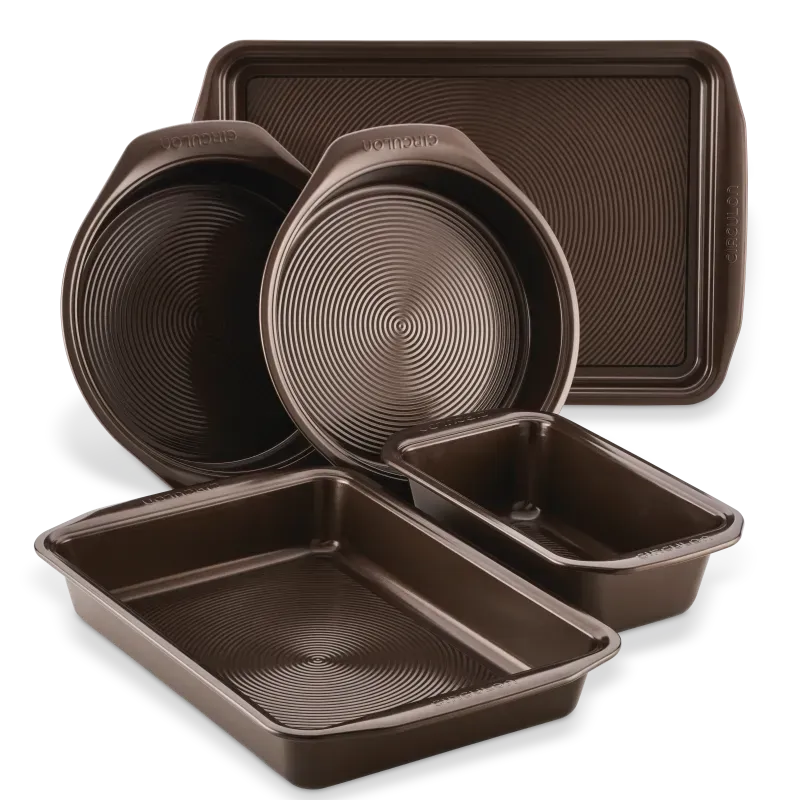 Circulon 5-Piece bakplåtset choklad nonstick 5-delar