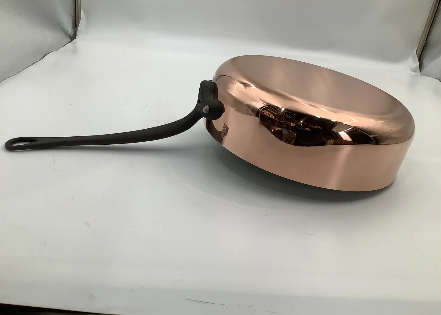Mauviel M'Héritage 250CI sauteuse 24 cm lock koppar