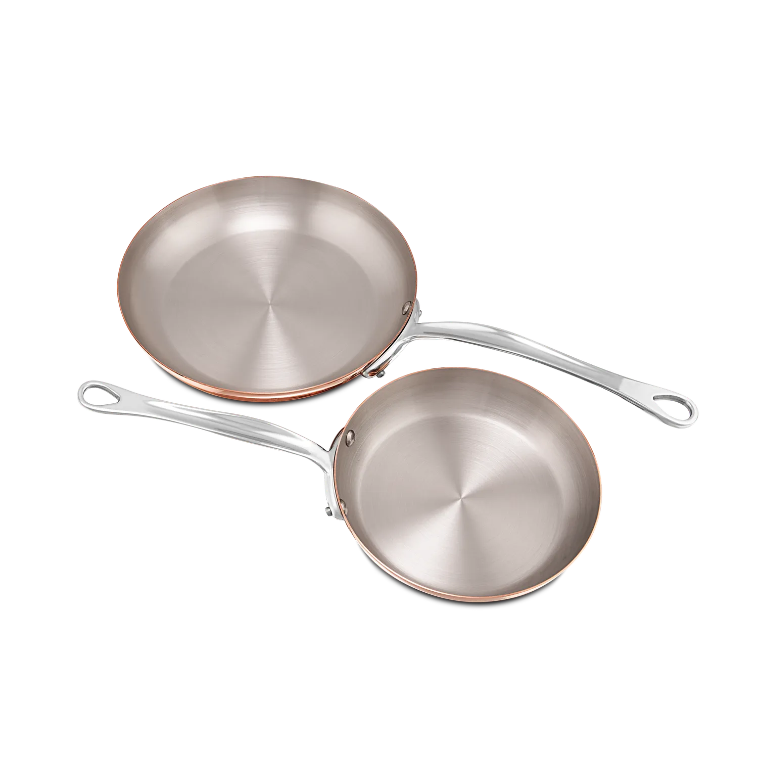 Mauviel M'Héritage M'150 S stekpannor koppar 2-pack