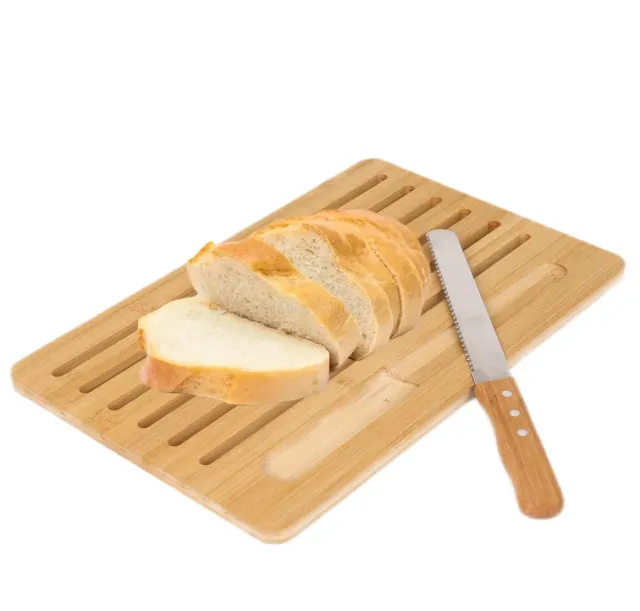 Cheffinger CF-BCB41 skärbräda bambu 41 cm