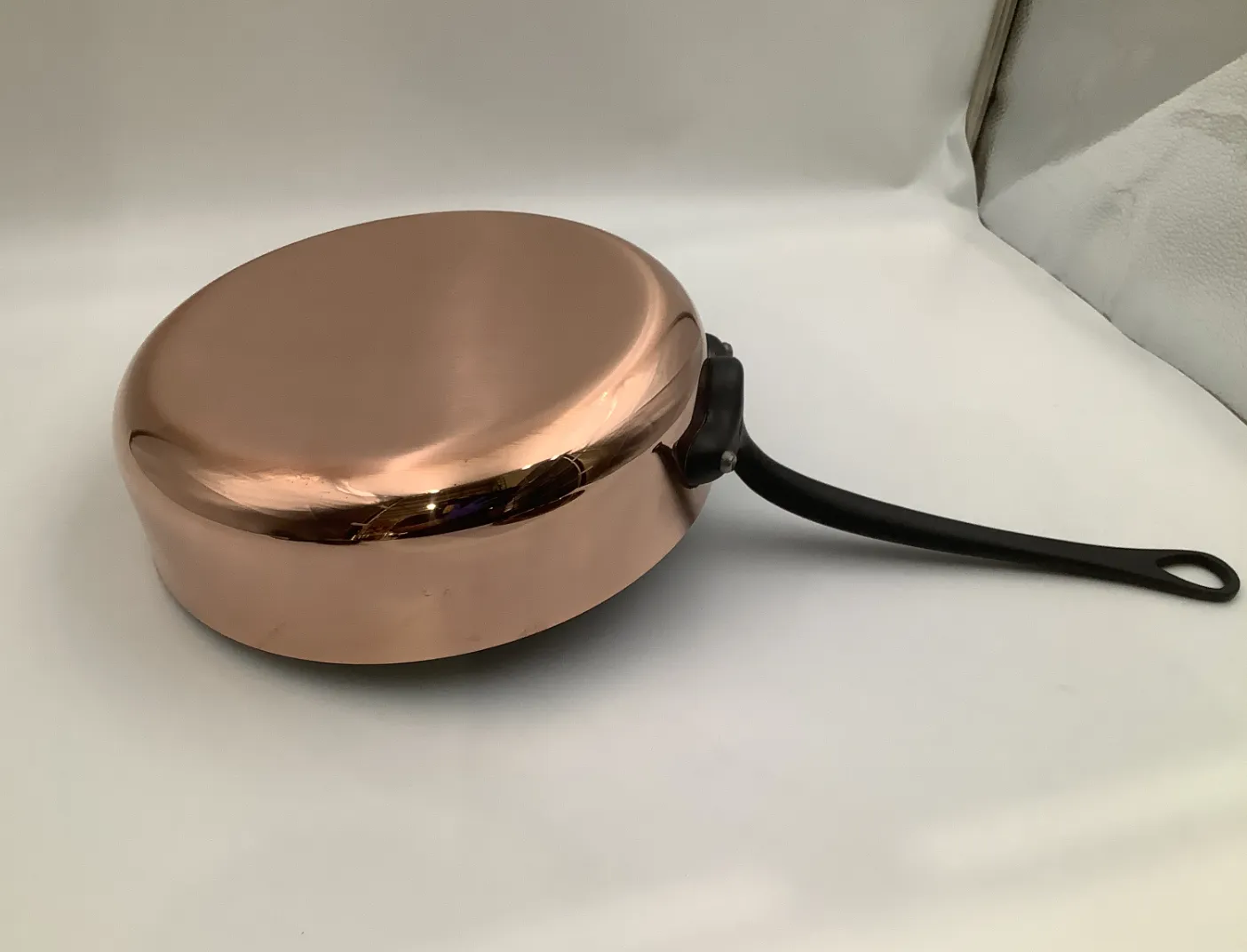 Mauviel M'Heritage sauteuse koppar 24 cm gjutjärn