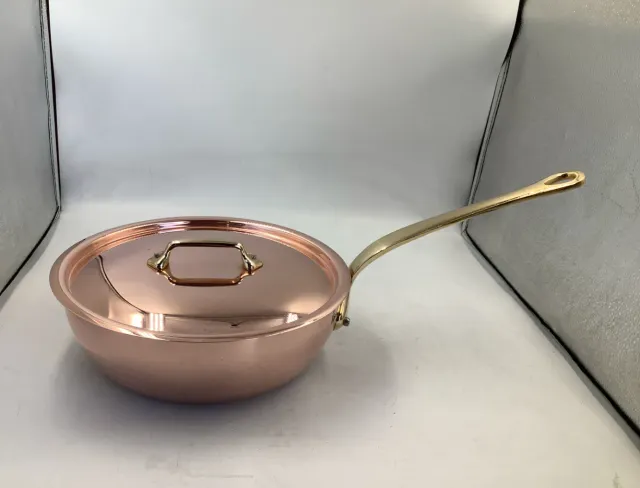 Mauviel M'Heritage kockpanna koppar 3,4 l lock