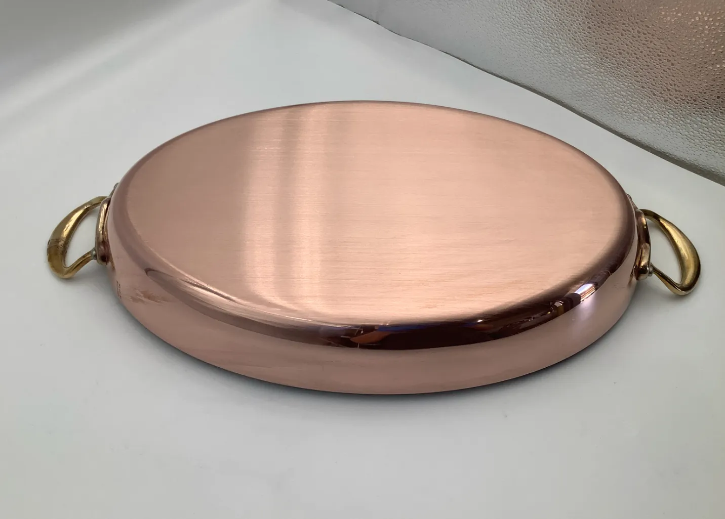 Mauviel M'Heritage M150 B gratängform koppar oval 40 cm