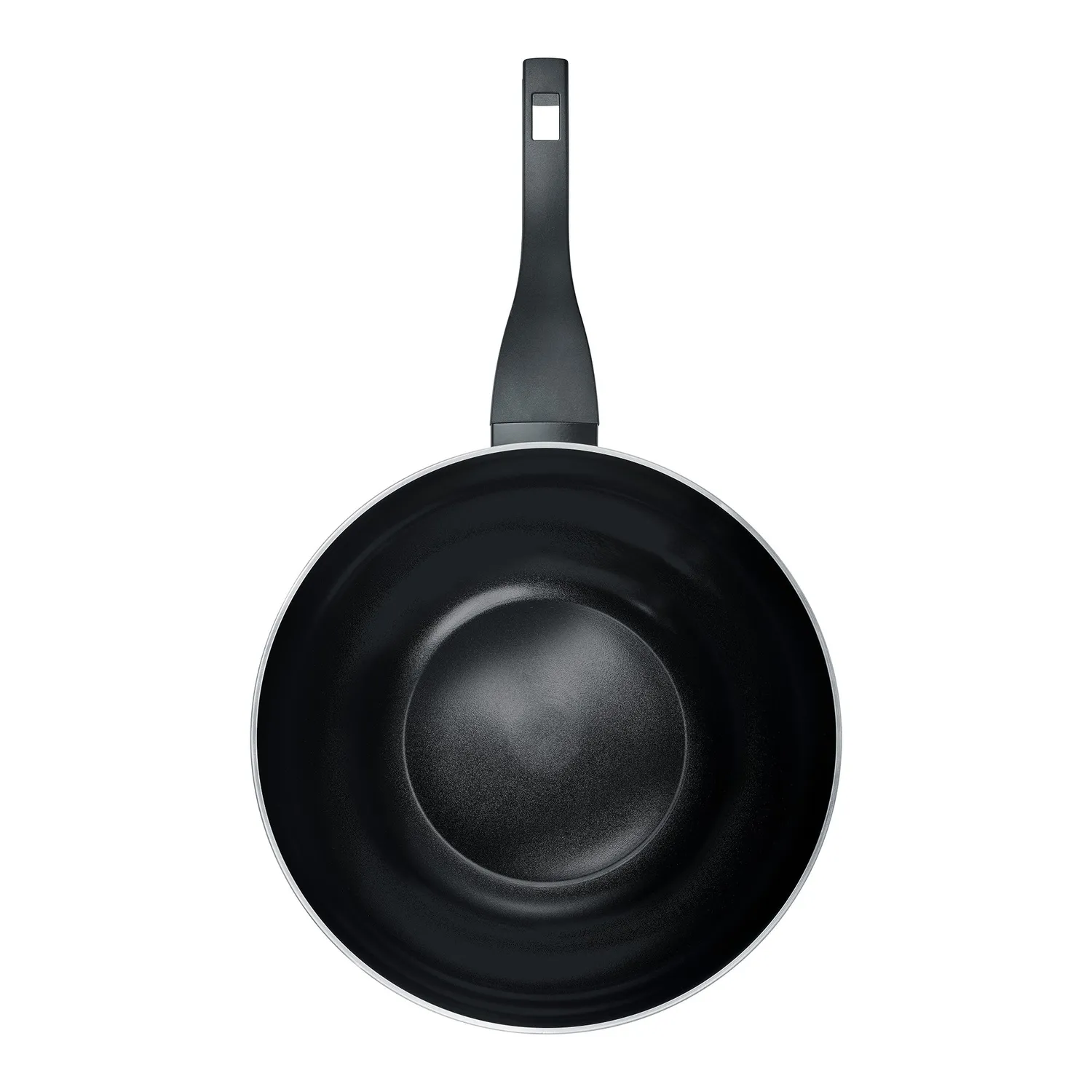 Berndes b.green wok 28 cm återvunnen aluminium svart