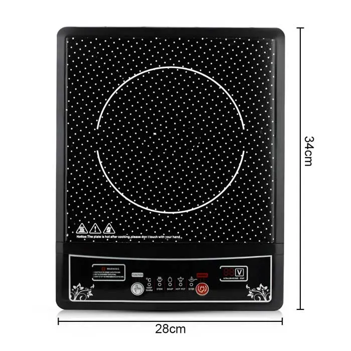 Cheffinger CF-IND2000 induktionshäll 2000 W singel