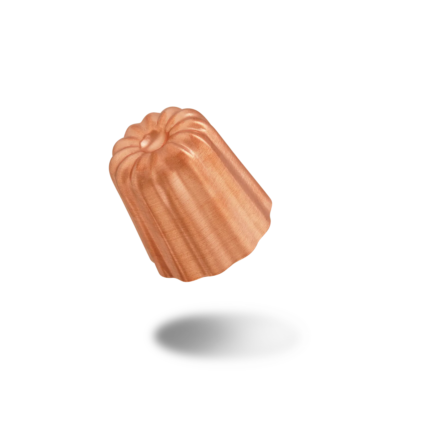 Mauviel M'Passion caneléform koppar 6-pack 5,6 cm