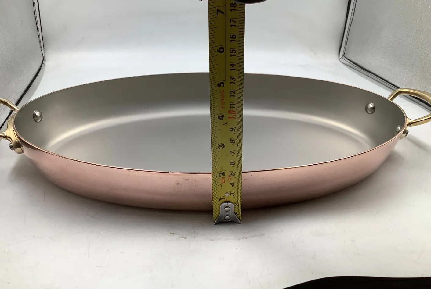 Mauviel M'Héritage M'150 B gratängform oval koppar 40 cm