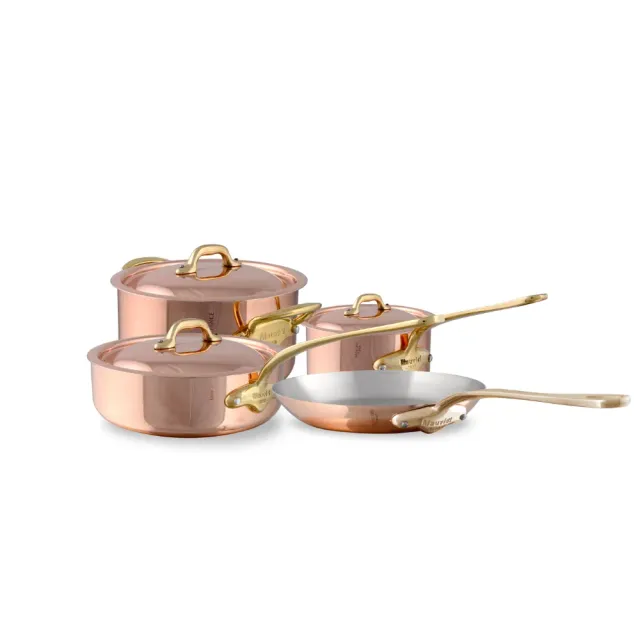 Mauviel M'Heritage M150 B kastrullset koppar 7 delar
