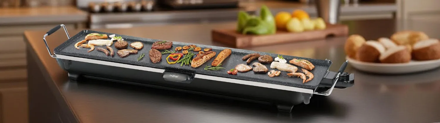 Cheffinger CF-TEP90 teppanyaki stekhäll 90