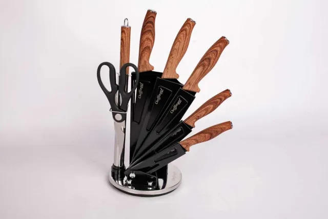 Cheffinger CF-KS05 knivset 5 delar rostfritt