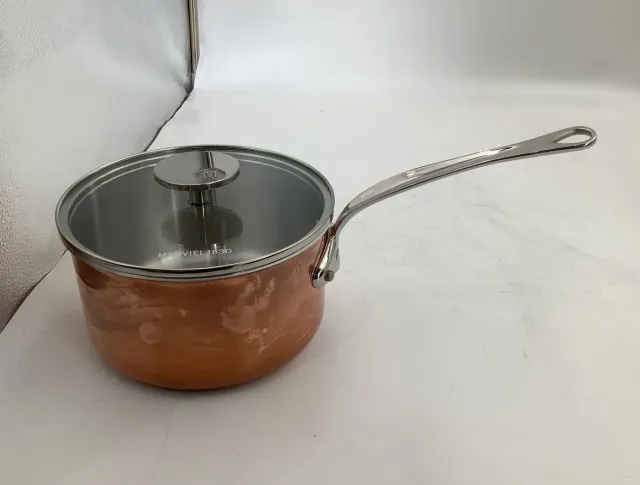 Mauviel M'Triply S kastrull 2,6 qt koppar