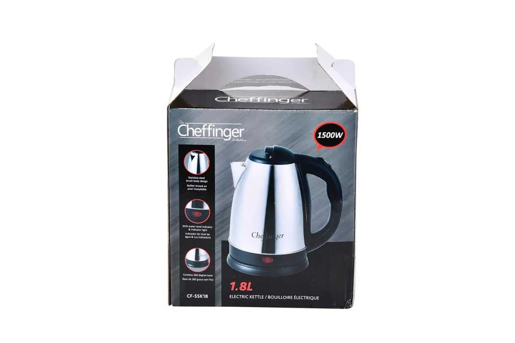 Cheffinger CF-SSK1.8 kastrull 1,8 L silver