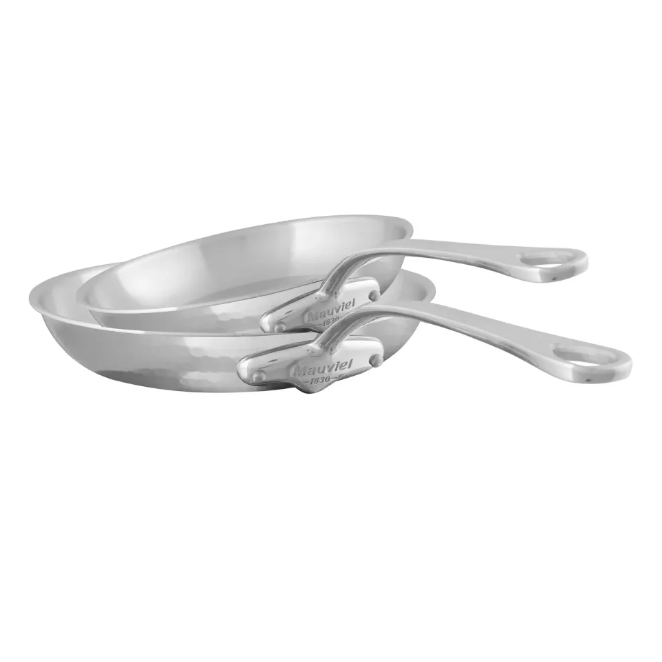 Mauviel M'Elite stekpanneset 2-del 20+26 cm hamrad induktion