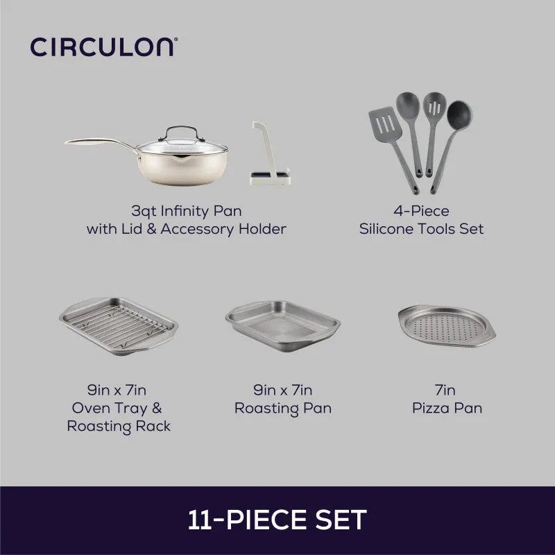 Circulon Infinity All You Need set 11 delar silikonredskap