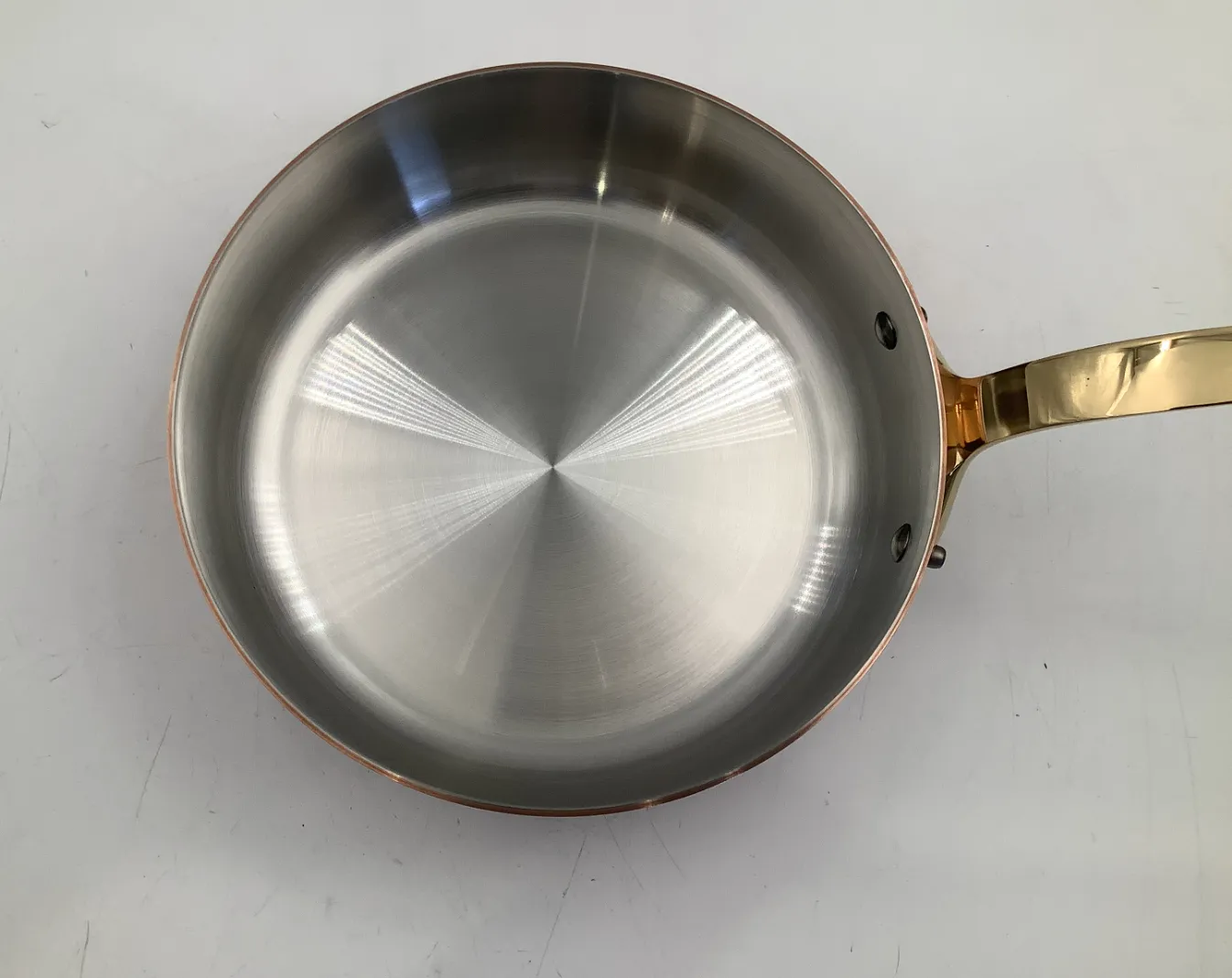 Mauviel M'Héritage M'200 B sauteuse koppar 3,3 qt mässing