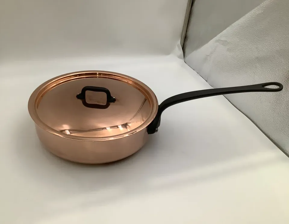 Mauviel M'Heritage sauteuse koppar 24 cm gjutjärn