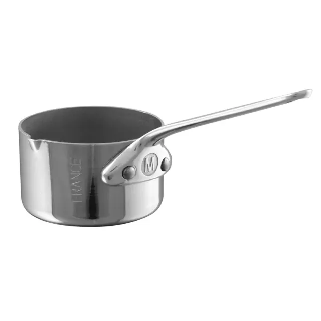Mauviel M’Minis kastrull rostfri 7 cm 0,15 l servering