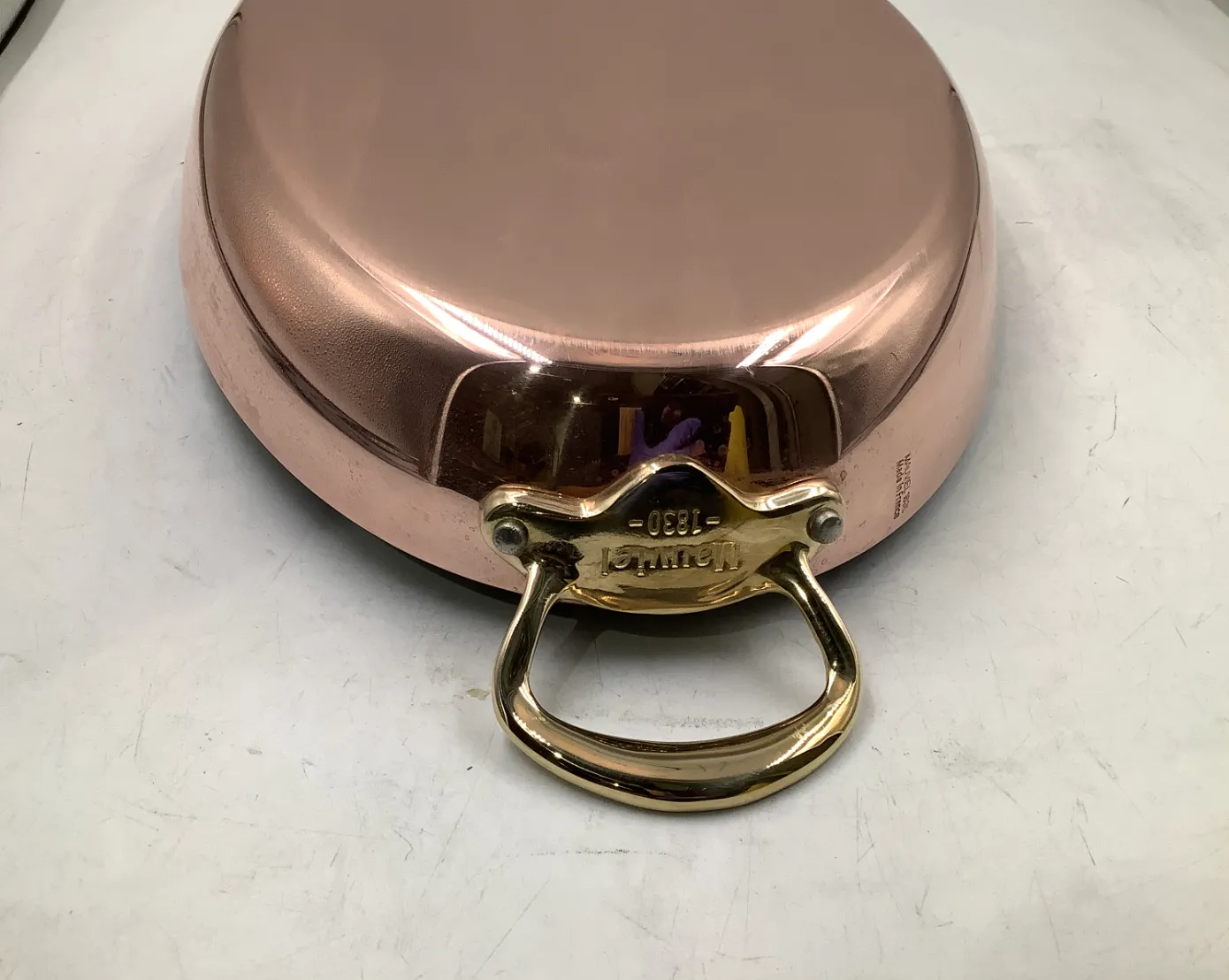 Mauviel M'Minis såskastrull koppar 7 cm stålhandtag mini