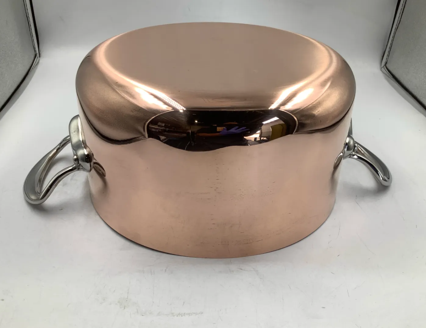 Mauviel M'Heritage M150 S gryta koppar 5,3 l med lock