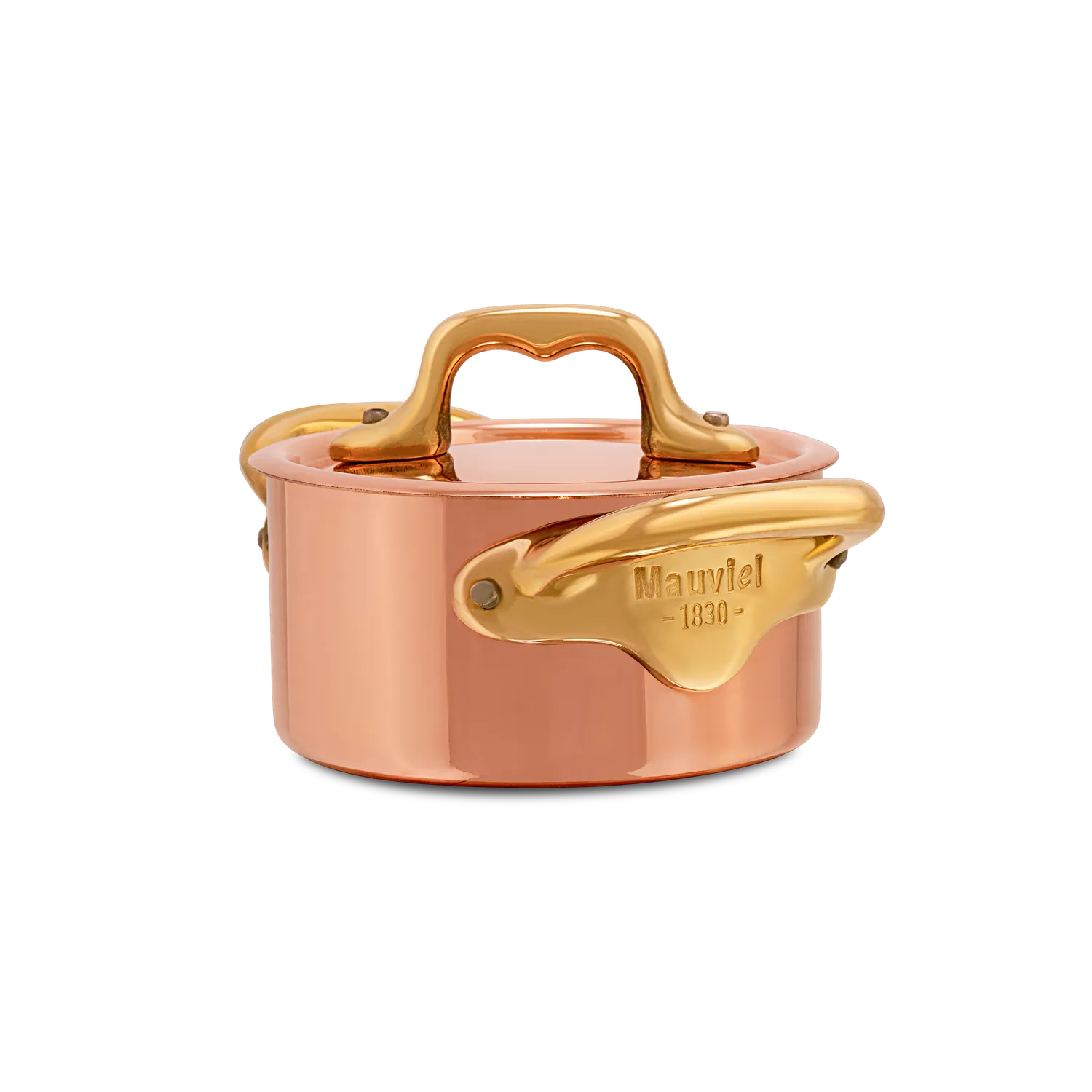 Mauviel M'Minis minigryta koppar 0,3 liter lock