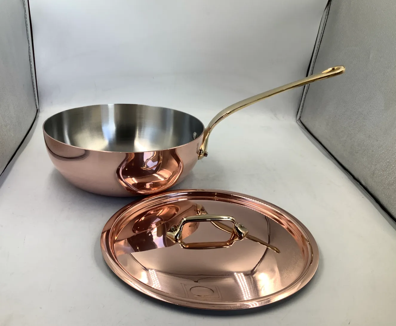 Mauviel M'Heritage kockpanna koppar 3,4 l lock