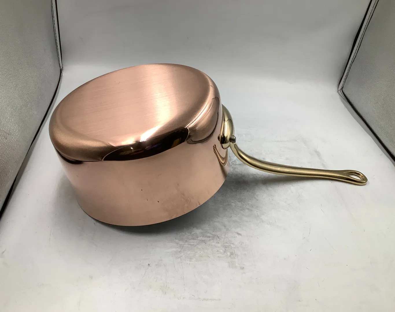 Mauviel M'Héritage M'200 B kastrull med lock 3,3 qt koppar box 3