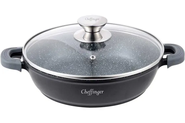 Cheffinger CF-SC24 stekpanna 24 cm nonstick