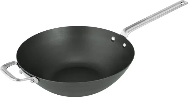 Scanpan Black Iron wok 30 cm kolstål