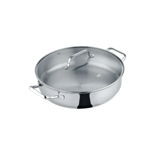 Berndes b.brilliant serveringspanna 28 cm rostfri lock