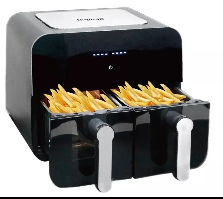 Cheffinger CF-AFRY9D airfryer dubbel 9 liter varmluft