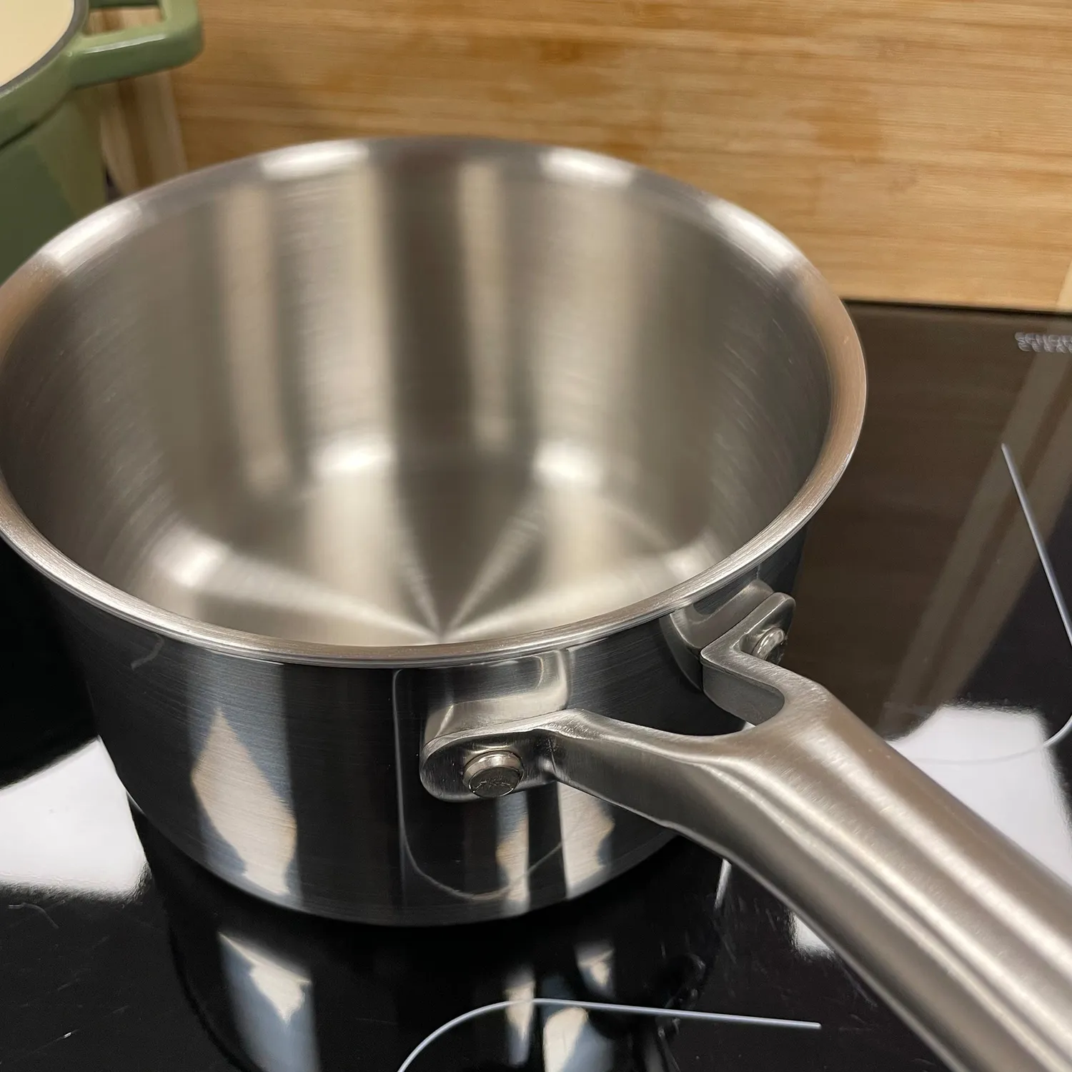 Berndes Tricion Resist kastrull 16 cm med glaslock rostfri