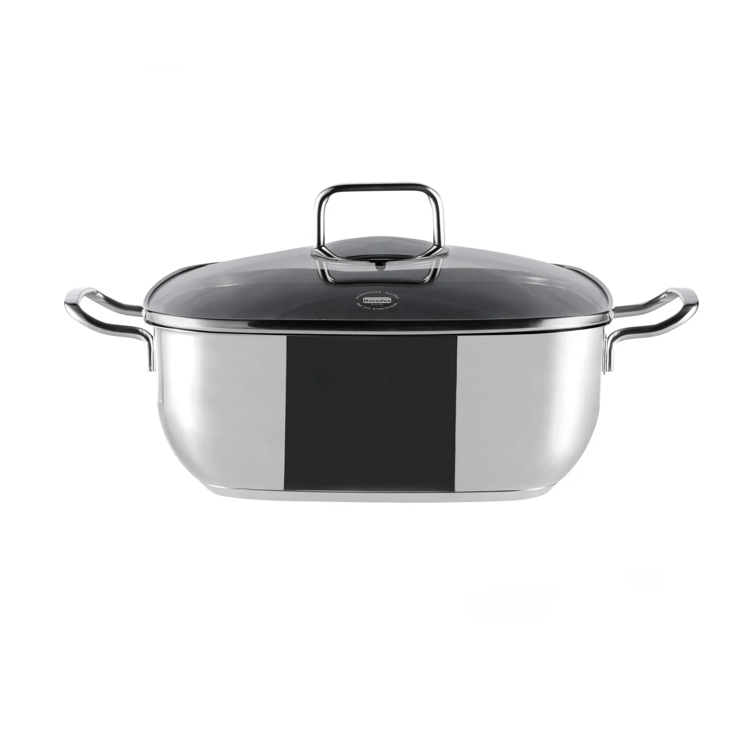 Berndes Quadro traktörpanna 28x28 cm 6,5 liter rostfri PFAS-fri