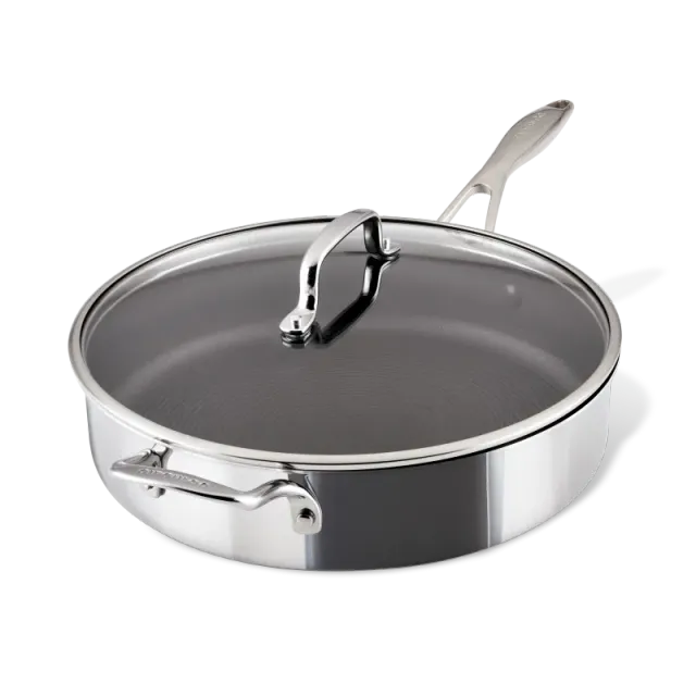 Circulon ScratchDefense C1 5-Quart traktörpanna stål med lock