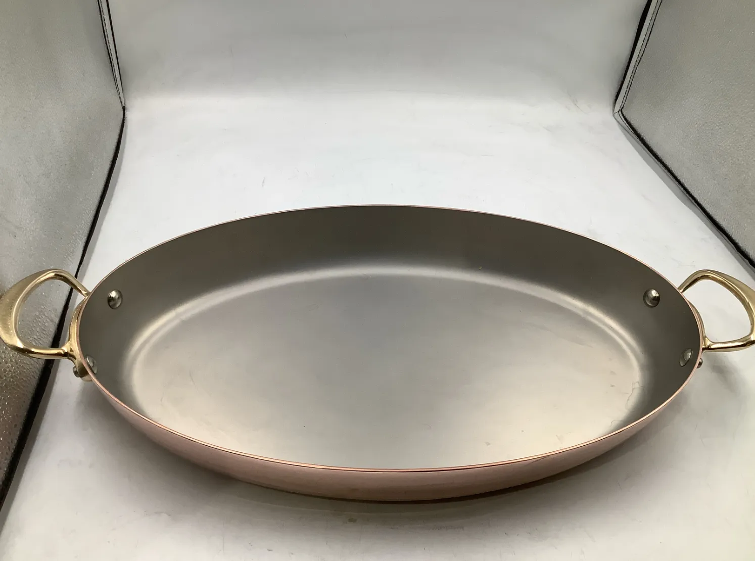 Mauviel M'Héritage M'150 B gratängpanna koppar oval 40 cm