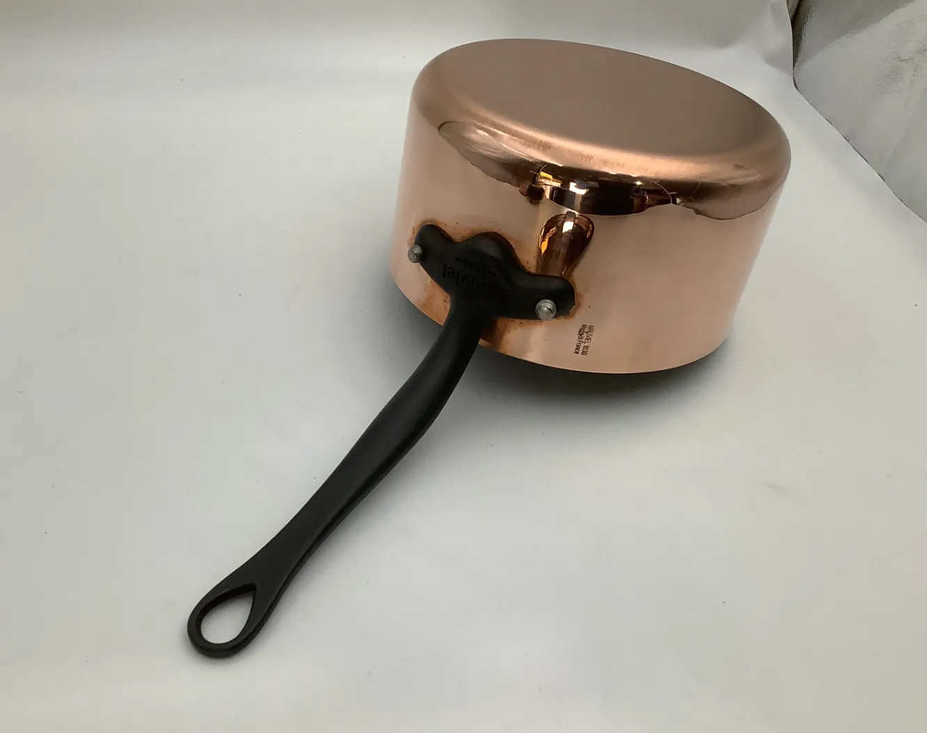 Mauviel M'Heritage 150CI kastrull 19 cm koppar gjutjärn