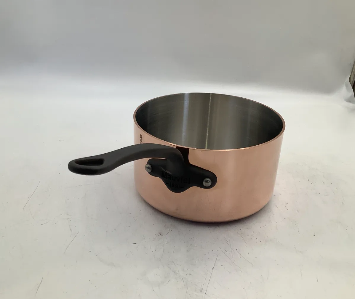 Mauviel M'Héritage M'250C kastrull med lock 2,5 L koppar