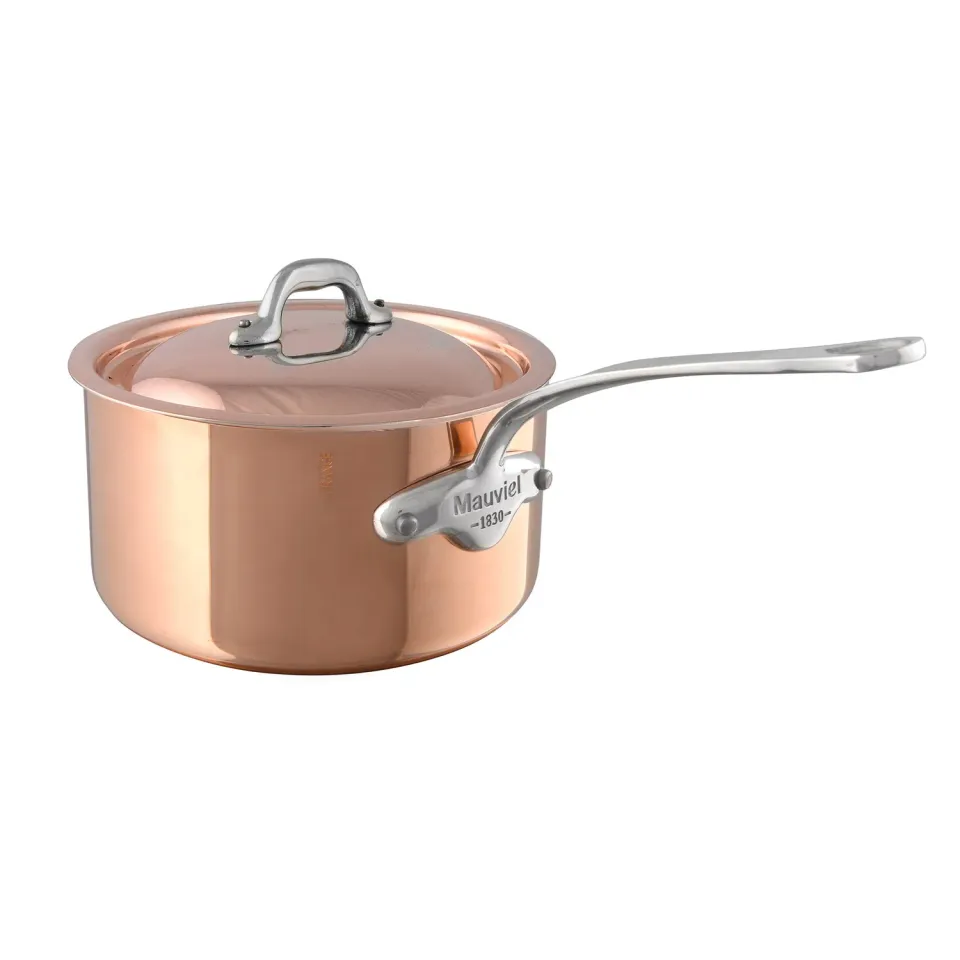 Mauviel M'Heritage M150 S kastrull koppar med lock