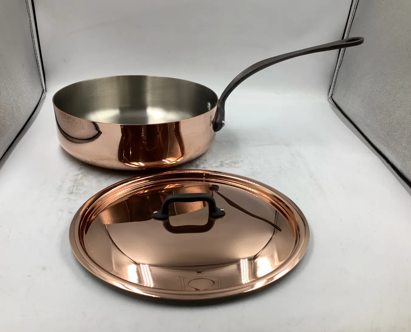 Mauviel M'Heritage 150 CI sautépanna koppar 24 cm outlet