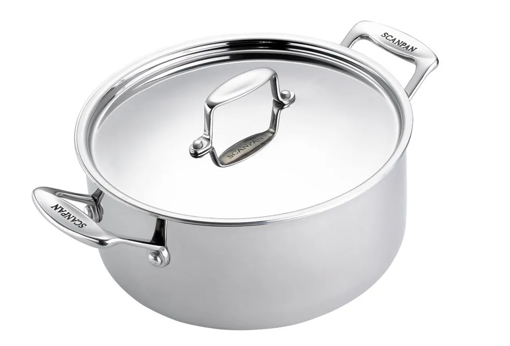 Scanpan Fusion 5 gryta 3,7 L 20 cm rostfri med lock